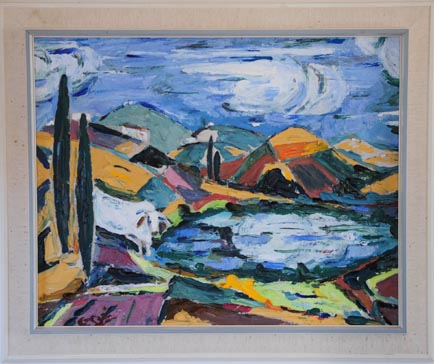 White Cow in Tuscany